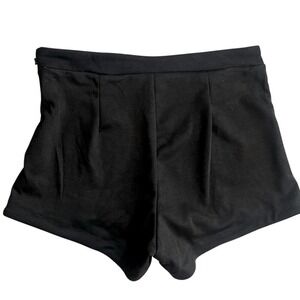 Wild Fable High Rise Hot Shorts Womens Small Black Stretchy Side Zipper NWT